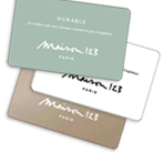Les cartes cadeaux