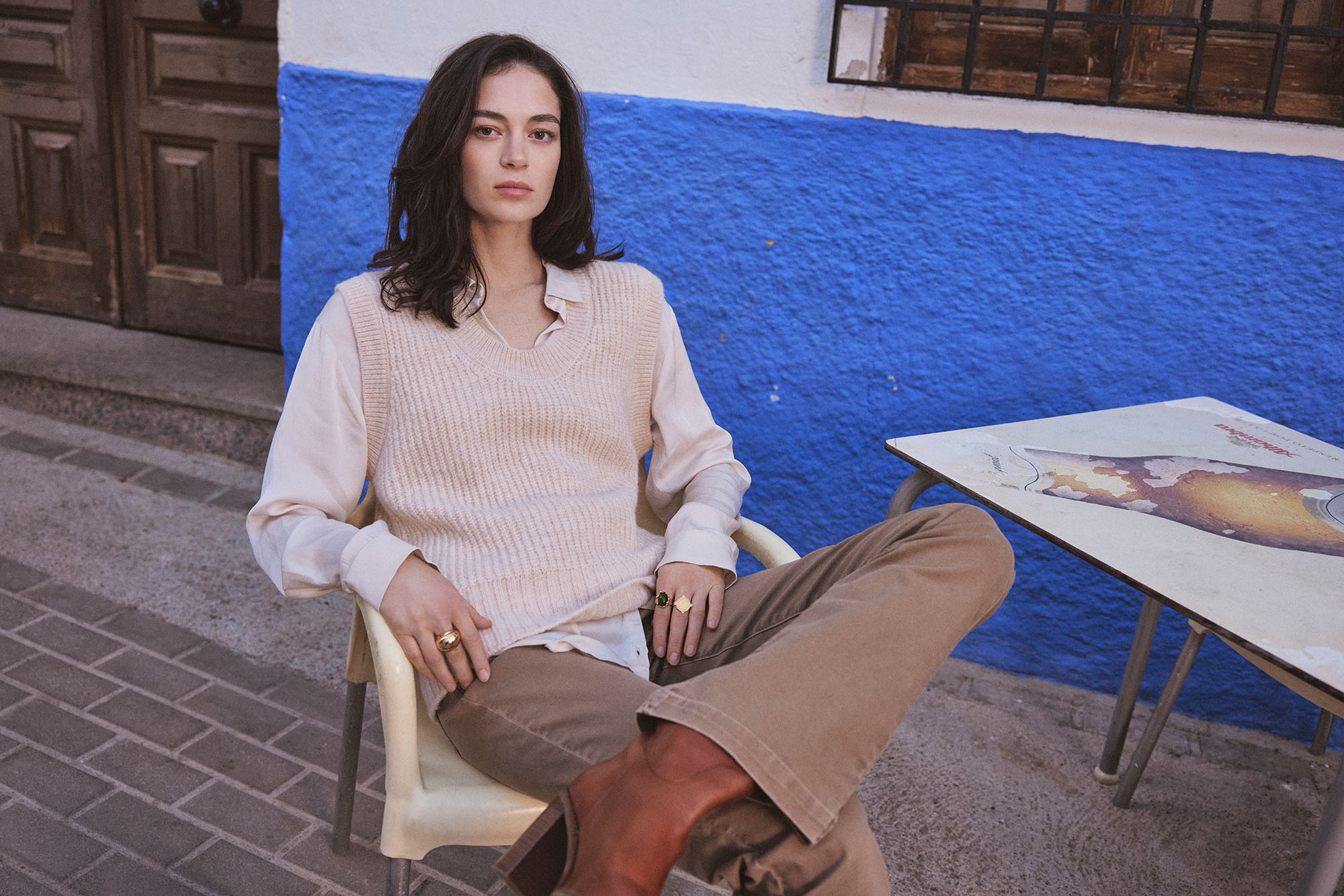 Maison 123 Pull Sans Manche